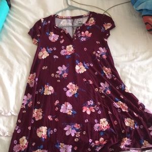 Floral swing dress